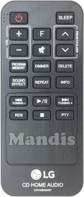 Original remote control LG COV33552407 Original remote control LG COV33552407