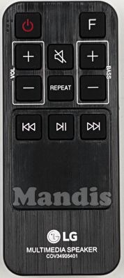 Original remote control LG COV34905401 Original remote control LG COV34905401