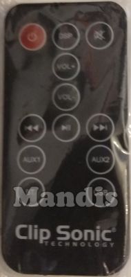 Original remote control CLIP SONIC TES163