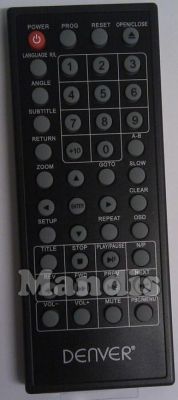 Original remote control DENVER DWM100BLACK