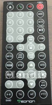 Original remote control EONON D1205