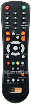 Original remote control CYFROWY POLSAT HD-2000