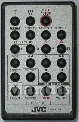 Original remote control JVC RM-V717U