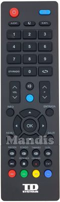 Original remote control TD SYSTEMS K32DLM8S
