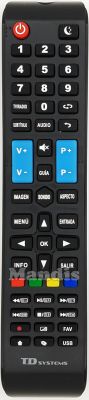 Original remote control TD SYSTEMS K55DLJ10US