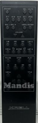 Original remote control KRELL S300i