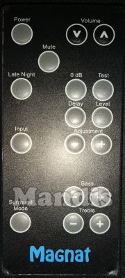 Original remote control MAGNAT 5100