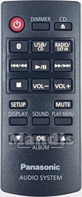 Original remote control PANASONIC Audio System (N2QAYB001149)
