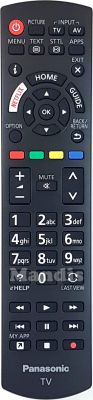 Original remote control PANASONIC N2QAYB001180 Original remote control PANASONIC N2QAYB001180