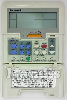 Original remote control PANASONIC CZRD513C (CWA75C2586)