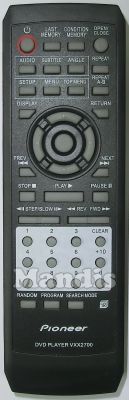 Original remote control PIONEER VXX2700