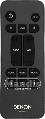 Original remote control DENON RC-1230 (30701026600AD)