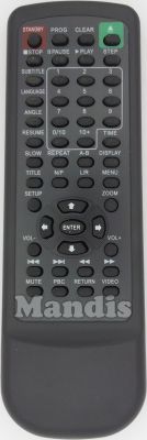 Remote control for ZANDER REMCON1474
