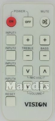 Original remote control VISION REMCON1501