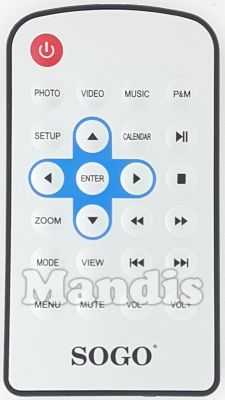 Original remote control SOGO REMCON1645