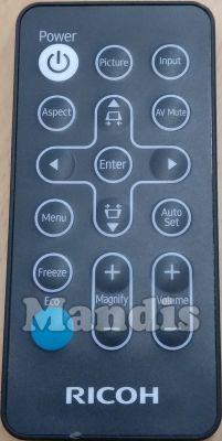 Original remote control RICOH IR28012 (PJS2340)
