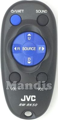 Original remote control JVC RM-RK50 (RM-RK50C1)