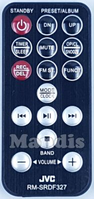 Original remote control JVC RM-SRDF327 (EM00180000)