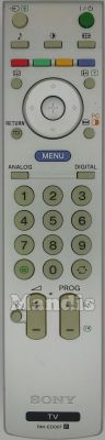 Remote control for SONY RMED007