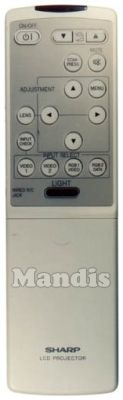 Original remote control SHARP RRMCG1292CESA