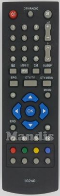 Remote control for SHARP MV-10240 