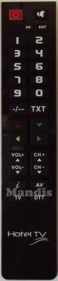 Universal remote control Hotel TV (HotelTV)