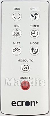Original remote control ECRON TSP40 EA