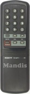 Original remote control BUSHIDO TV-100