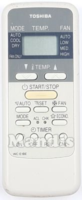 Original remote control TOSHIBA WC-E1BE
