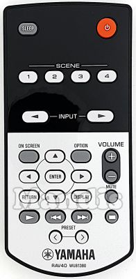 Original remote control YAMAHA RAV40 (WU813800)