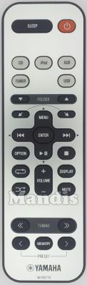 Original remote control YAMAHA WY92710 (WY927100)