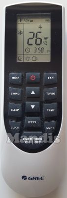 Original remote control GREE YAN1F1