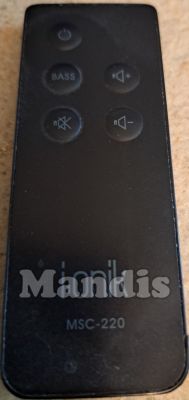 Original remote control I.ONIK MSC-220