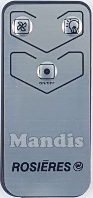 Original remote control ROSIERES 49028897