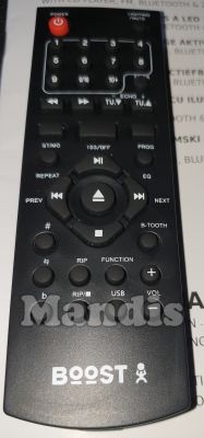 Original remote control BOOST PowerSound500cd