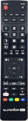 Replacement remote control Philips SAT801 Replacement remote control Philips SAT801