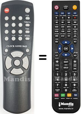 Replacement remote control Fringe Sport FS002