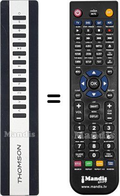 Replacement remote control MIC01 Replacement remote control MIC01