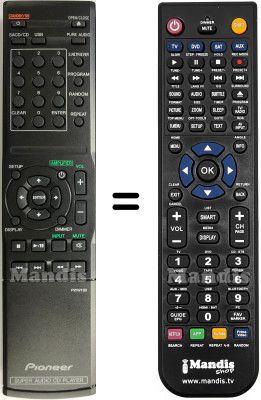Replacement remote control PWW1181