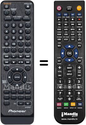 Replacement remote control AXD7637