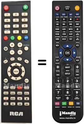 Replacement remote control Costarica1