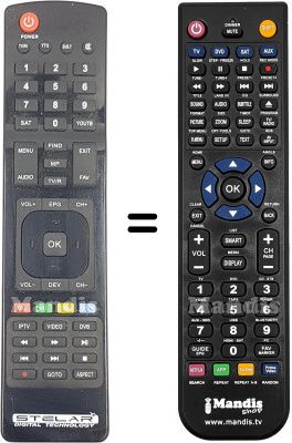 Replacement remote control REMCON2199