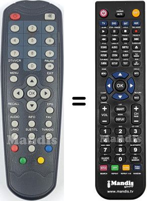 Replacement remote control WN-628