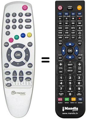 Replacement remote control 060508B