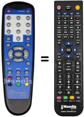 Replacement remote control 060528