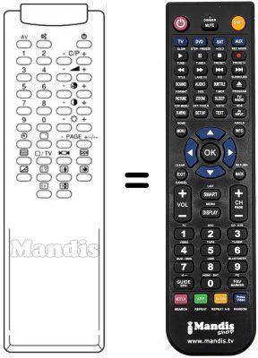 Replacement remote control C 15012 T