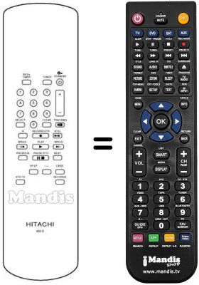 Replacement remote control 400 E