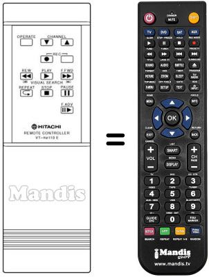 Replacement remote control 56.38871