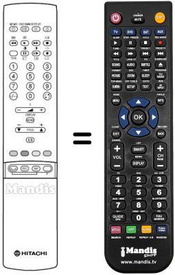 Replacement remote control 68040 A-VH