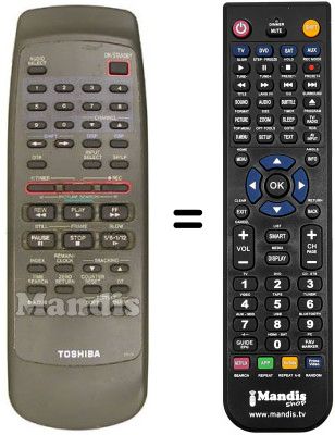 Replacement remote control VT-71